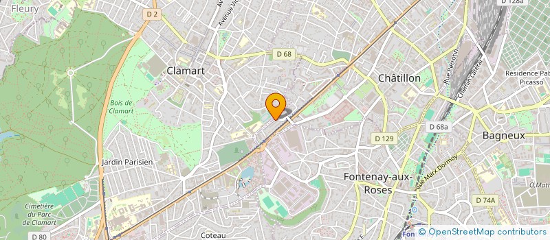 localisation de l'entreprise SERRURERIE EXPERT DEPANNAGE à CHATILLON