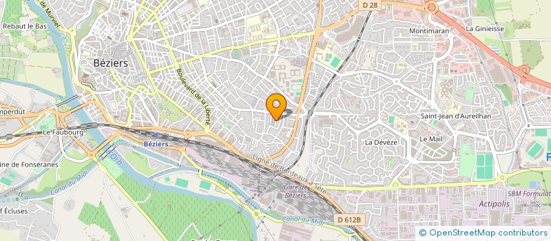 localisation de l'entreprise SERRURERIE FERMETURES OCCITANIE à MONTPELLIER