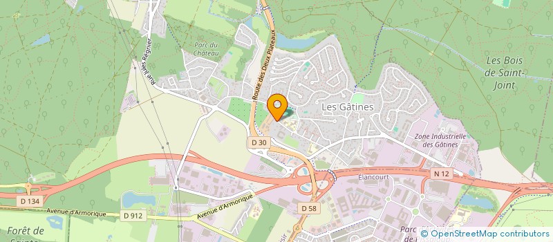 localisation de l'entreprise SERRURERIE FERRONNERIE METALLERIE PLAISIROISE  PLAISIR