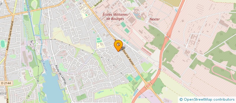 localisation de l'entreprise SERRURERIE GENERALE DU BERRY à BOURGES