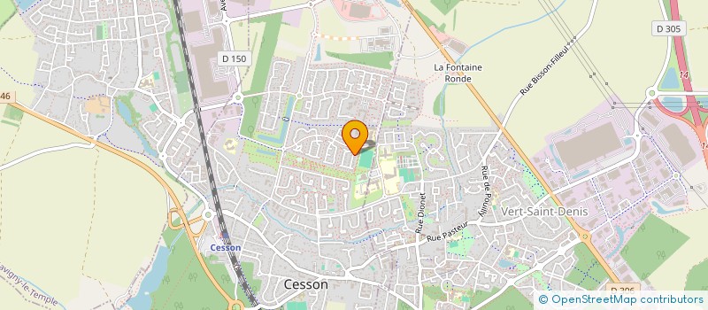 localisation de l'entreprise SERRURERIE GUERIN  MOISENAY