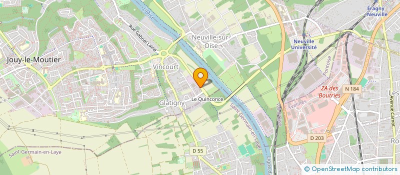 localisation de l'entreprise SERRURERIE HERPIN à JOUY-LE-MOUTIER