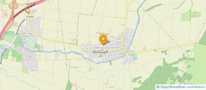 localisation de l'entreprise SERRURERIE ISSENHUTH à MEISTRATZHEIM