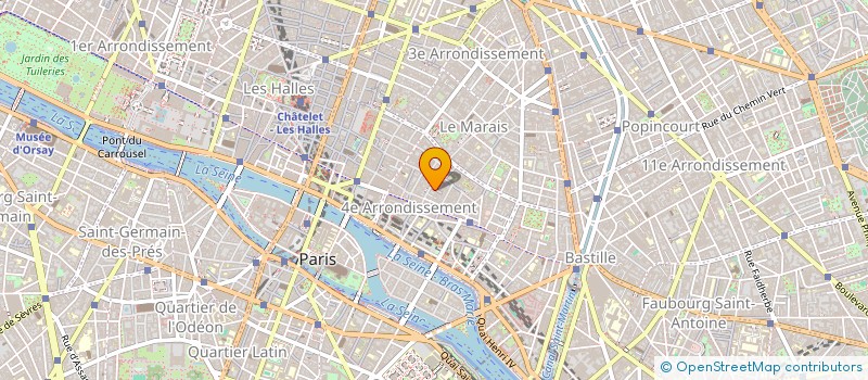 localisation de l'entreprise SERRURERIE JPS à PARIS