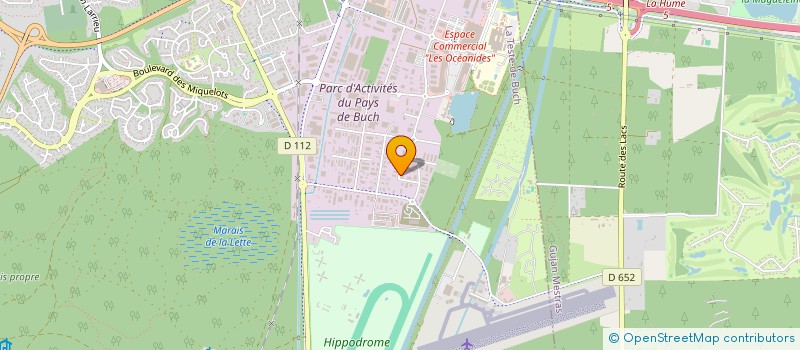 localisation de l'entreprise SERRURERIE LACAZE à LA TESTE-DE-BUCH