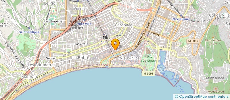 localisation de l'entreprise SERRURERIE LAFAYETTE à NICE