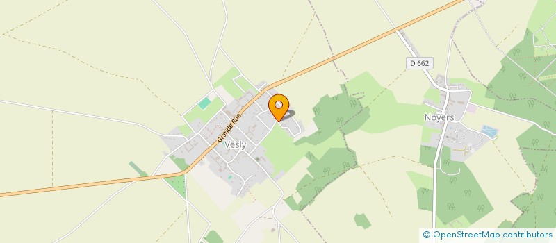 localisation de l'entreprise SERRURERIE LES TROIS CLEFS  VESLY