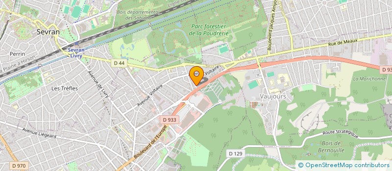 localisation de l'entreprise SERRURERIE MAGNAC FRERES à LIVRY-GARGAN