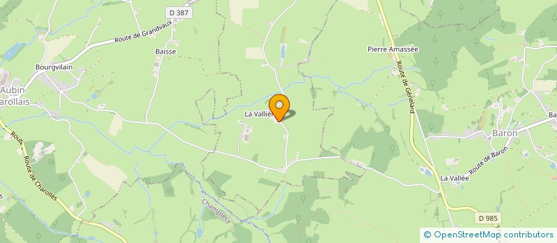 localisation de l'entreprise SERRURERIE MARTIN  GRANDVAUX