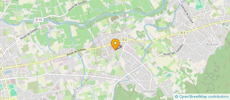 localisation de l'entreprise SERRURERIE MENUISERIE ALUMINIUM BOUISSE à TAILLADES