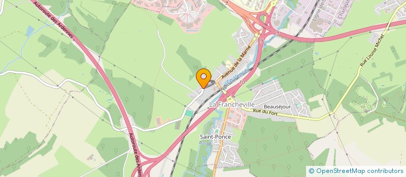 localisation de l'entreprise SERRURERIE MENUISERIE METALLIQUE ZUCCARI à PRIX-LES-MEZIERES
