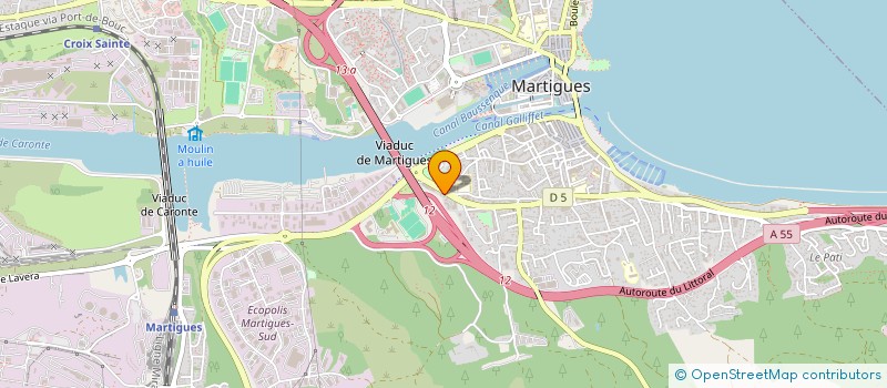 localisation de l'entreprise SERRURERIE MENUISERIEMARTEGALE / S2M à MARTIGUES
