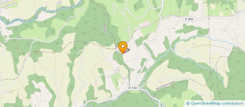 localisation de l'entreprise SERRURERIE METALLERIE DEZARNAUD  MONTSEVEROUX