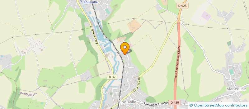 localisation de l'entreprise SERRURERIE METALLERIE FERRONNERIE TESSIER - S M F T  EPOUVILLE