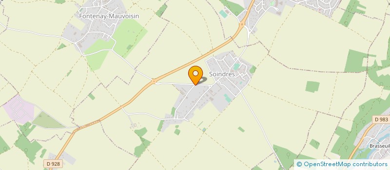 localisation de l'entreprise SERRURERIE-METALLERIE GENERALE ILE DE FRANCE  SOINDRES