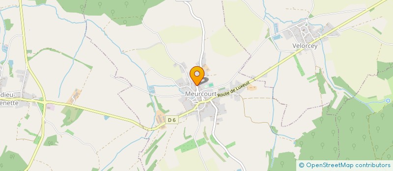 localisation de l'entreprise SERRURERIE METALLERIE RAGONNET  MEURCOURT