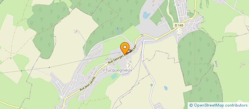 localisation de l'entreprise SERRURERIE METALLERIE TUCQUENOISE à TUCQUEGNIEUX