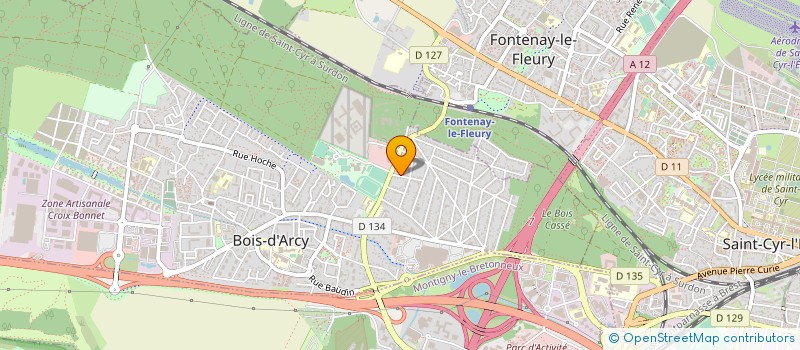 localisation de l'entreprise SERRURERIE MODERNE à BOIS-D'ARCY