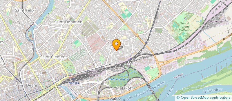 localisation de l'entreprise SERRURERIE NOGUES à NANTES