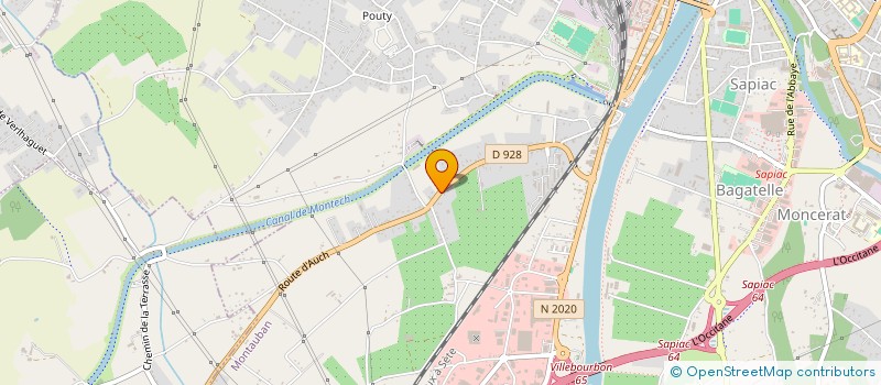 localisation de l'entreprise SERRURERIE NOUVELLE à MONTAUBAN