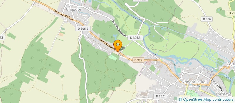localisation de l'entreprise SERRURERIE PEGO à CHAUDON