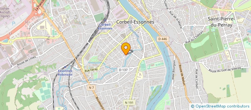 localisation de l'entreprise SERRURERIE PG SPG à CORBEIL-ESSONNES