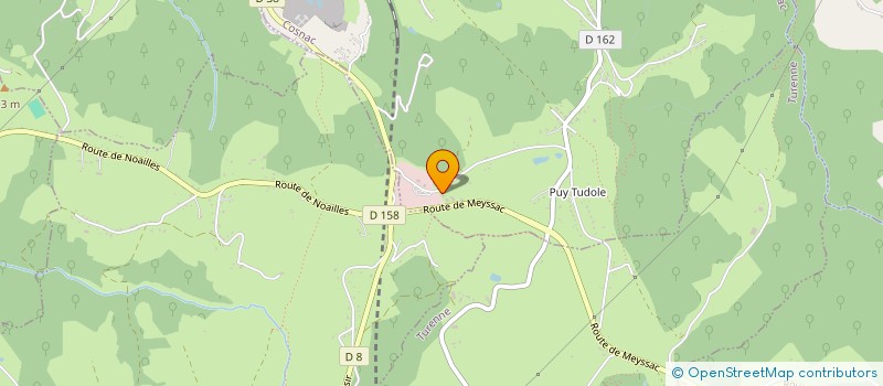 localisation de l'entreprise SERRURERIE PIFARO  COSNAC