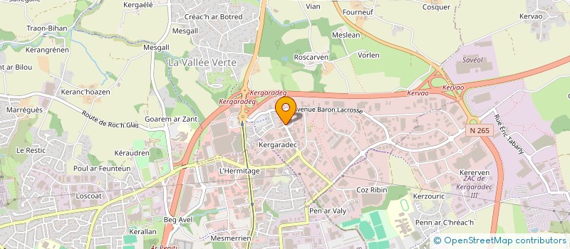 localisation de l'entreprise SERRURERIE PLOMBERIE D IROISE à GOUESNOU