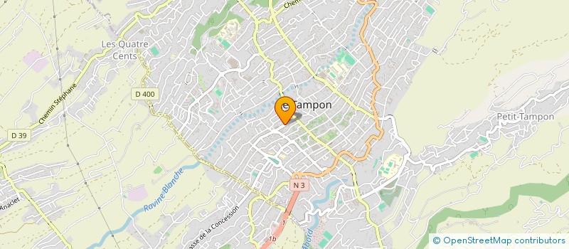 localisation de l'entreprise SERRURERIE RE à LE TAMPON