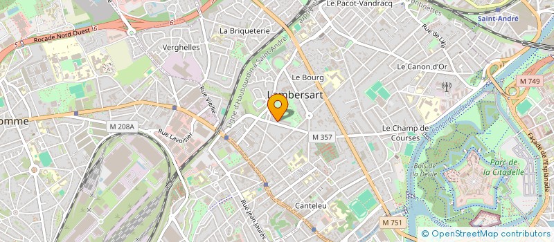 localisation de l'entreprise SERRURERIE SANS SOUCI à LAMBERSART