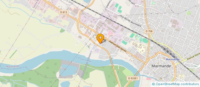 localisation de l'entreprise SERRURERIE THIERRY GLEYROUX  MARMANDE