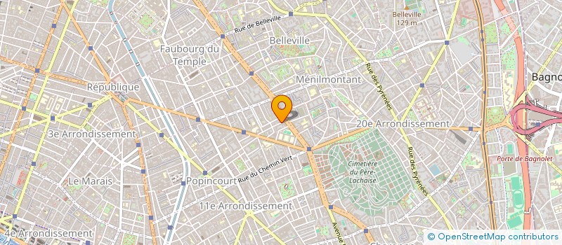 localisation de l'entreprise SERRURERIE TOLERIE GENERALE à PARIS