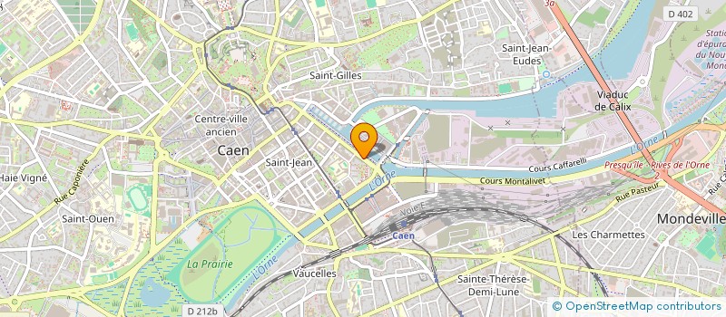 localisation de l'entreprise SERRURERIE VOISIN ET CIE à CAEN