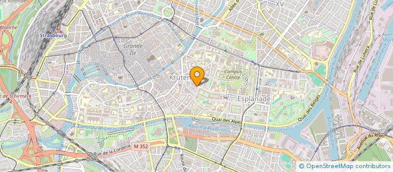 localisation de l'entreprise SERRURERIE WEINMANN à STRASBOURG