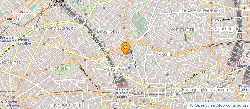 localisation de l'entreprise SERRURIER A LA CLEF  PARIS