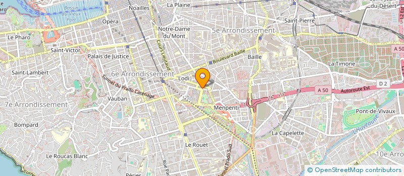 localisation de l'entreprise SERRURIER ARTUR à MARSEILLE