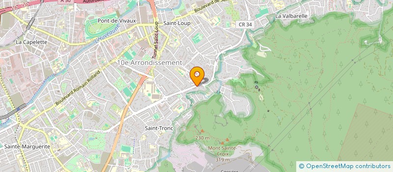 localisation de l'entreprise SERRURIER LAURENT à MARSEILLE