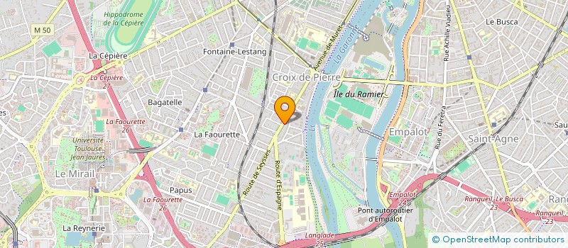 localisation de l'entreprise SERRURIER LOCK 31 à TOULOUSE