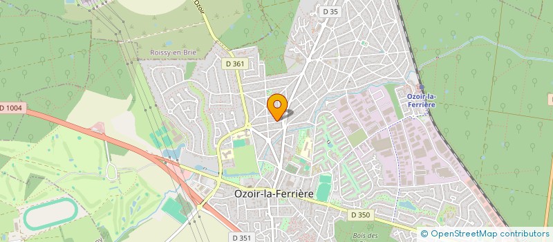 localisation de l'entreprise SERRURIER RIDEAU METALLIQUE 77  OZOIR-LA-FERRIERE