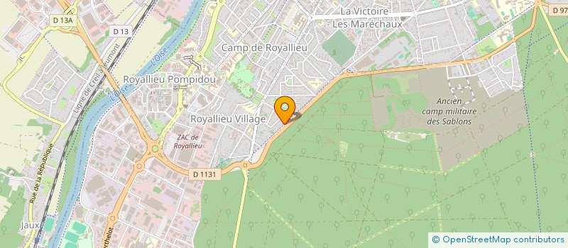 localisation de l'entreprise SERRURIER VITRIER 60  COMPIEGNE