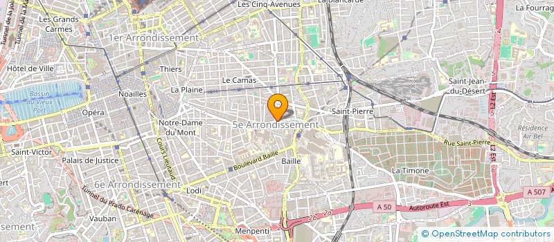 localisation de l'entreprise SERRUYS SERVICES à MARSEILLE