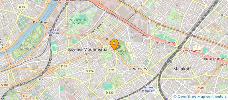 localisation de l'entreprise SERSO à VANVES