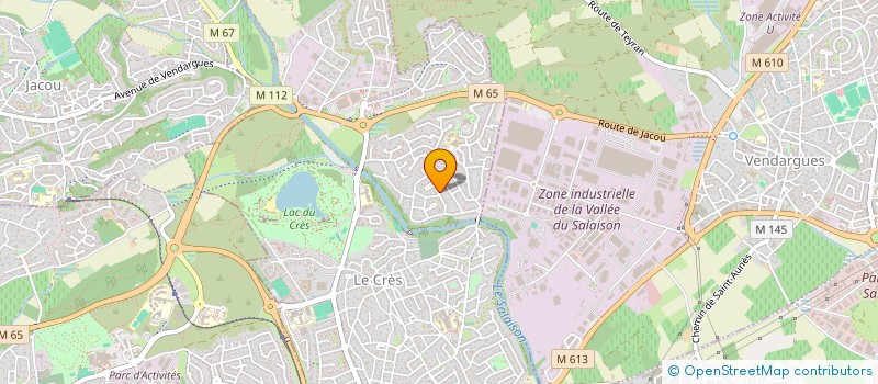 localisation de l'entreprise SERSOPHI à LE CRES