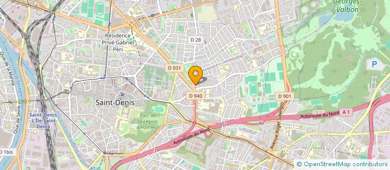 localisation de l'entreprise SERSOU à SAINT-DENIS