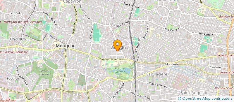 localisation de l'entreprise SERSYL LOGISTIQUE à MERIGNAC