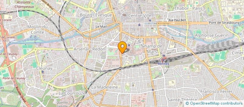 localisation de l'entreprise SERSYS à RENNES