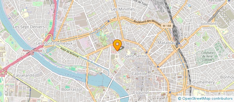 localisation de l'entreprise SERT à TOULOUSE