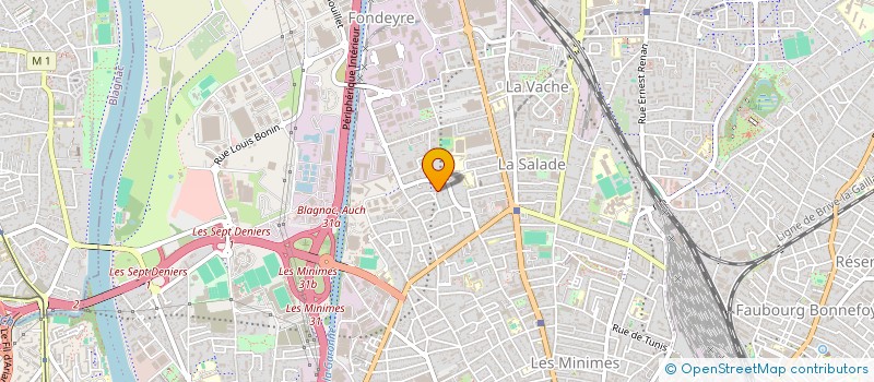 localisation de l'entreprise SERT à TOULOUSE