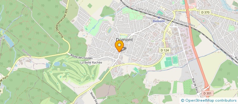 localisation de l'entreprise SERT D'OLIVIER  DOMONT