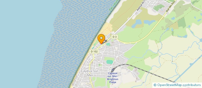 localisation de l'entreprise SERT INDUSTRIE  CAYEUX-SUR-MER